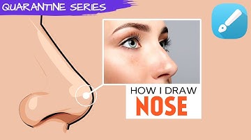 HOW I DRAW NOSE (Raw) Infinite Design