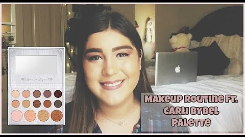 Makeup Routine ft. Carli Bybel Palette | Clarissa ...
