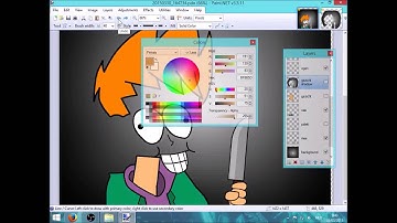 [speedpaint] paint.NET: game of tag