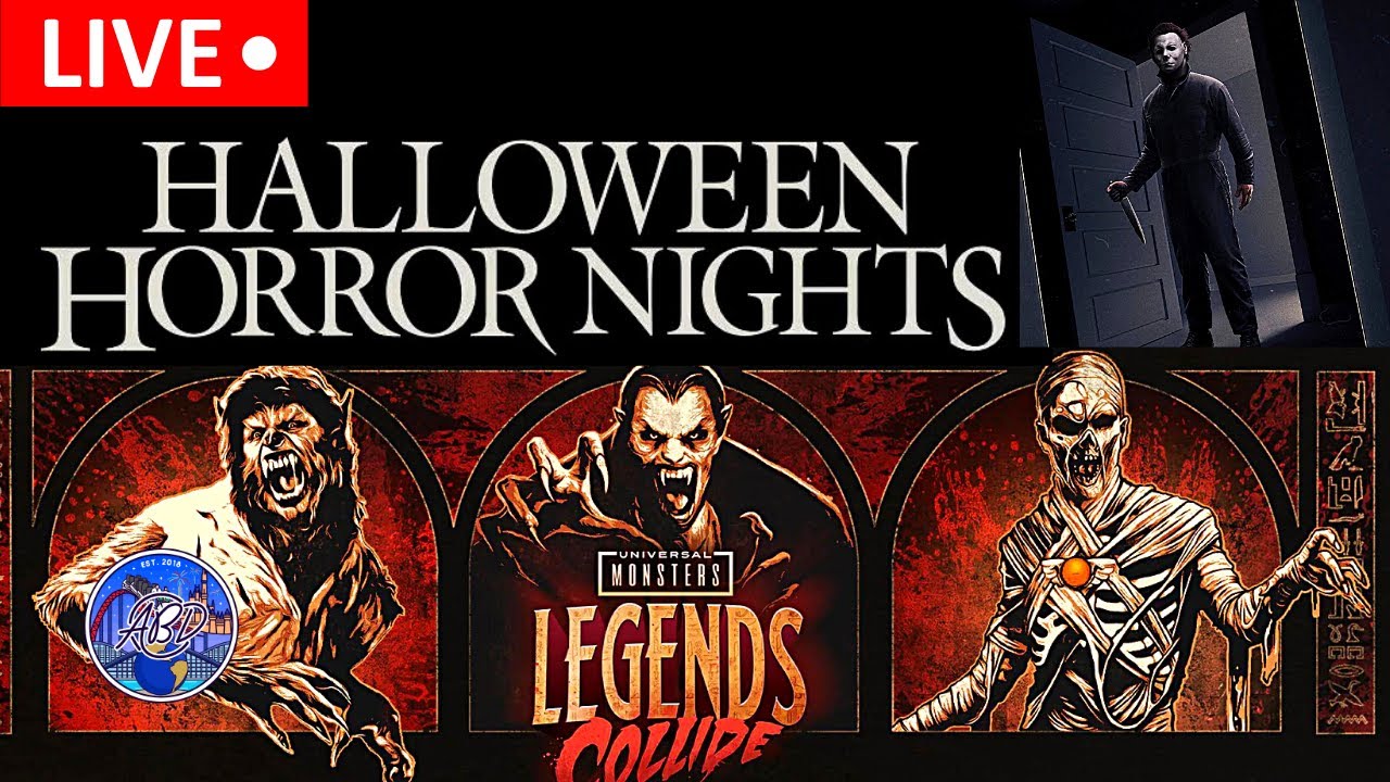 Live HHN Opening Weekend from Universal Studios YouTube
