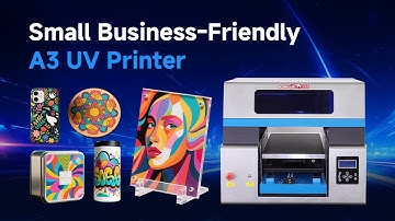 KingJet KJ-3360UV Entry-Level Desktop A3 UV Printer/UV Flatbed Printer#uvflatbedprinter #uvprinting