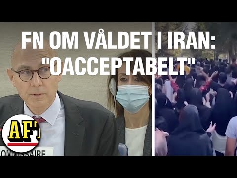 FN om dödssiffran i Iran: ”Oacceptabelt\