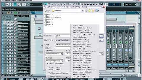Nuendo Video Tutorial Series Export Mix 32