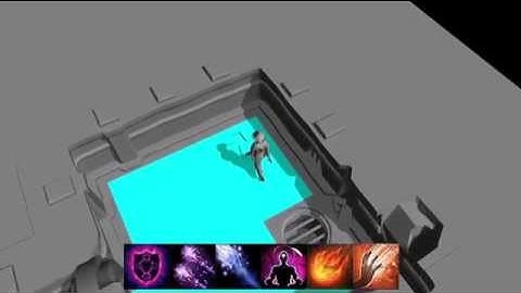 Unity 3d Dungeon Spell (Procedurally generated dungeon)
