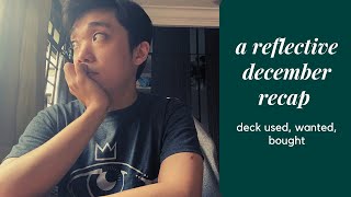 December 2020 Recap: *thoughts* all around