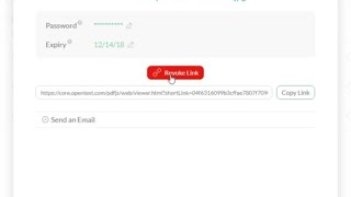 Create a file link | OpenText Core Share