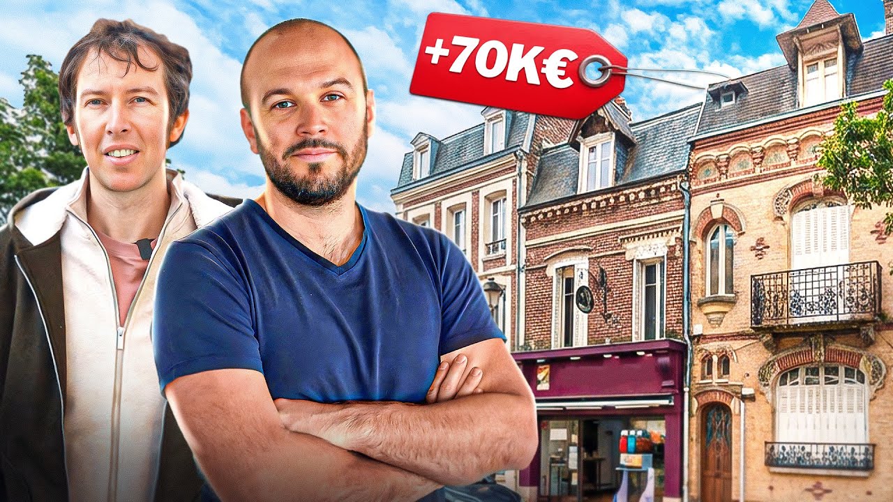 Il a gagné 70'000€ en 3 MOIS sur cet immeuble (FLIP immobilier)