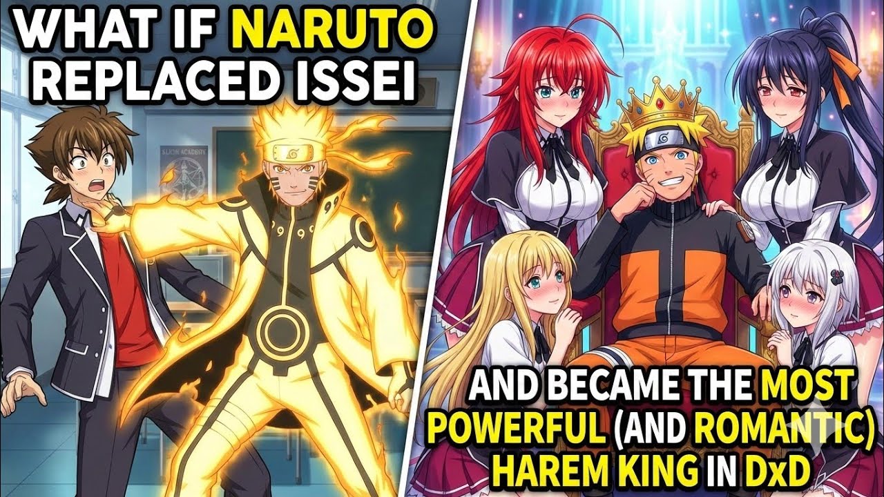What If Naruto Replaced Issei And Became The Most Powerful (And Romantic) Harem King In DxD