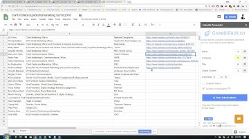 UnTech - Video 4 -  Linkedin Prospector - Google Sheets Extension