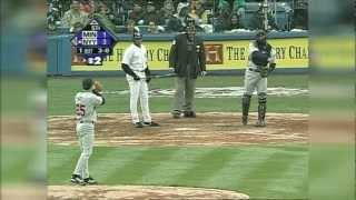 2003/04/08 松井秀喜 本拠地初戦で満塁ホームラン