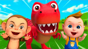 Meet T-Rex and Other Dinosaur FriendsㅣKids Songs and Nursery Rhymes | Baby SumoCoco