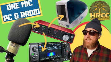 One Pro Mic For Ham Radio and Computer Setup - And My New Radios