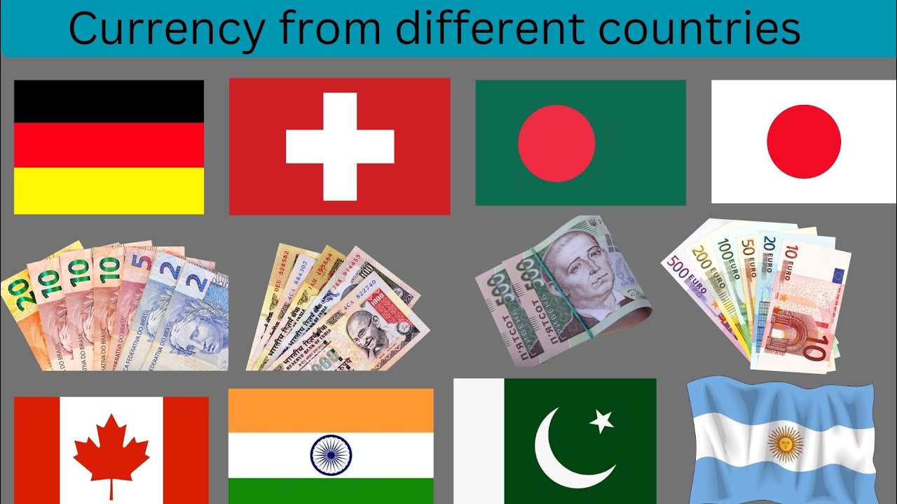 Currency from different countries dollar 💰💵 currency YouTube