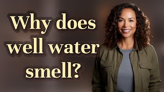 Why does well water smell?