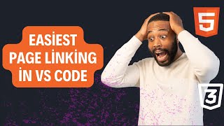 Create HTML Buttons That Link to Another Page | VS Code Easy Tutorial