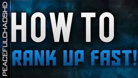 Call of Duty  Ghosts  HOW TO RANK UP FAST IN MULTIPLAYER  COD Ghosts Tips & Info