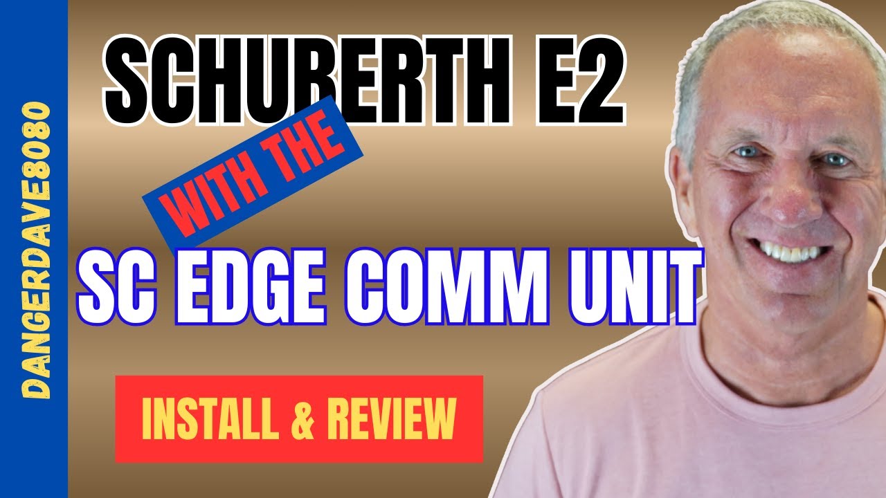 Schuberth E2 + the SC Edge - Install & Review