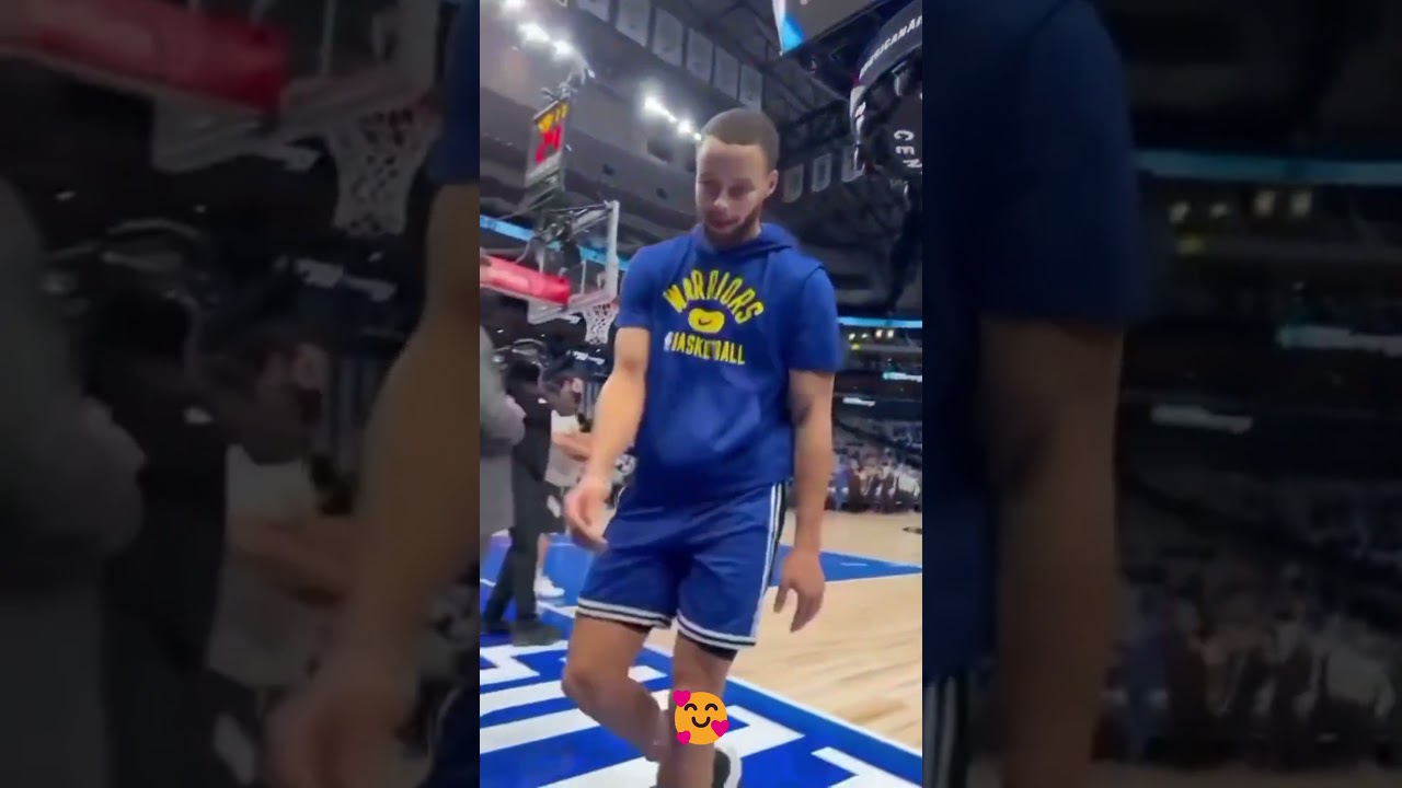 Stephen Curry SAVED the old lady 🥰 