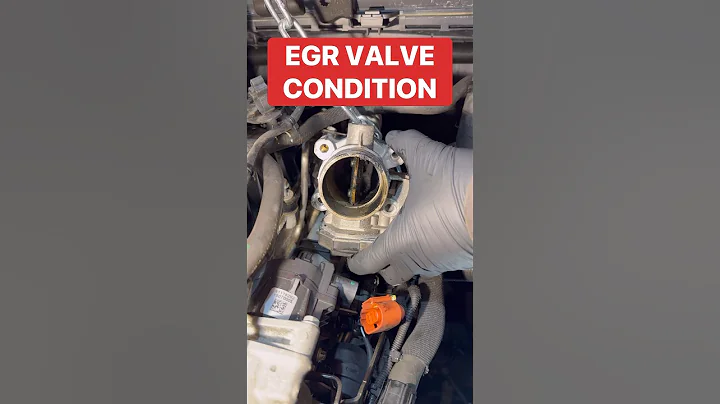 EGR Valve. Clean it regular. #egrvalve #carrepair #carmaintenance