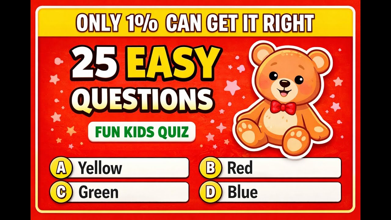 Family Quiz Challenge: How Many Can You Get Right? 👦