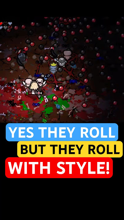 Tainted Eden just keeps rollin' rollin' rollin' #bindingofisaac #shorts