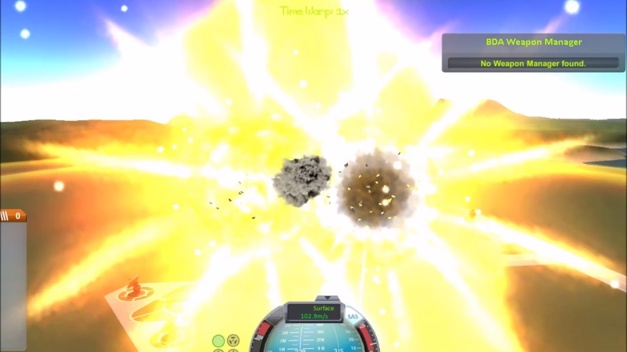 Ksp Explosion KSP Exploding Plane - YouTube