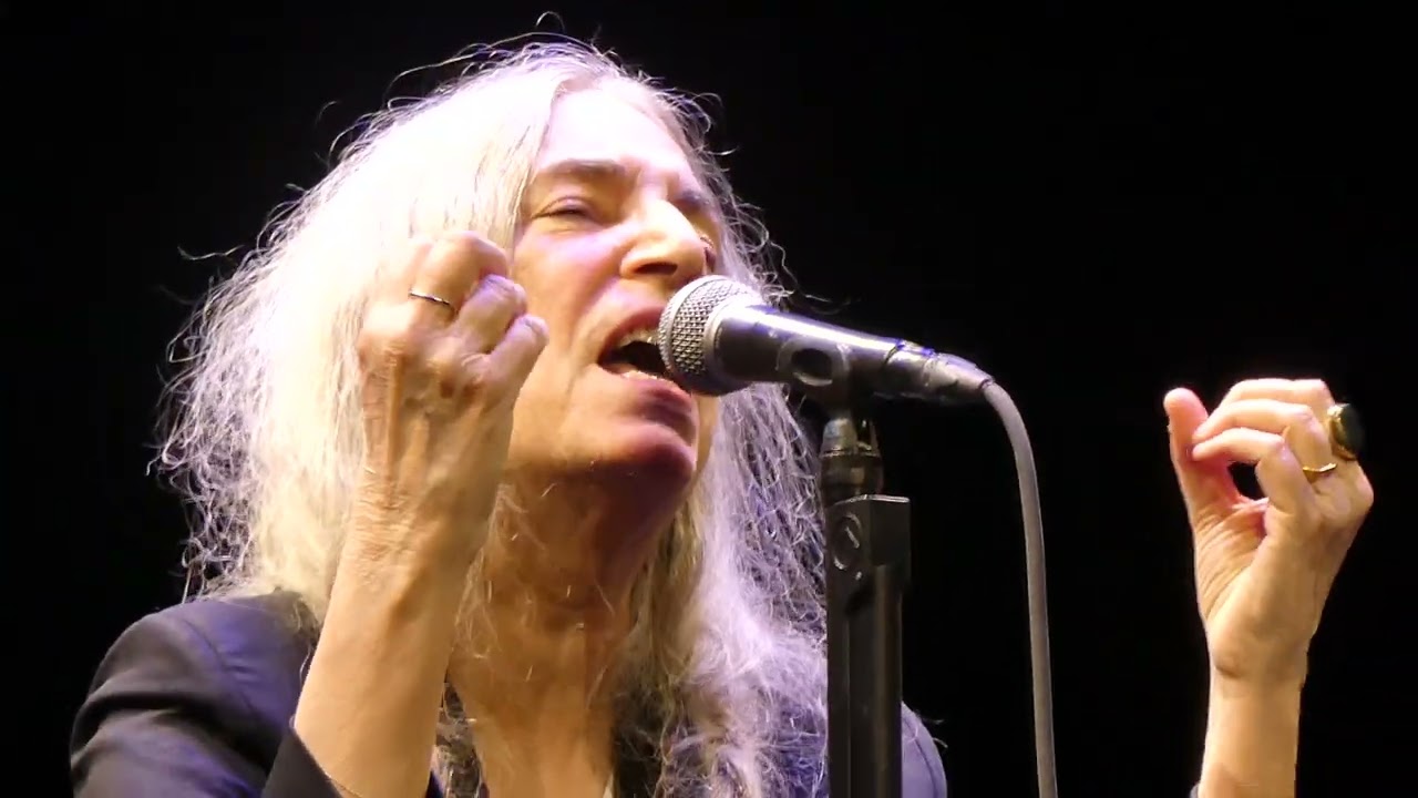 Patti Smith All Along The Watchtower Dec 27 2023 Salt Shed Chicago nunupics