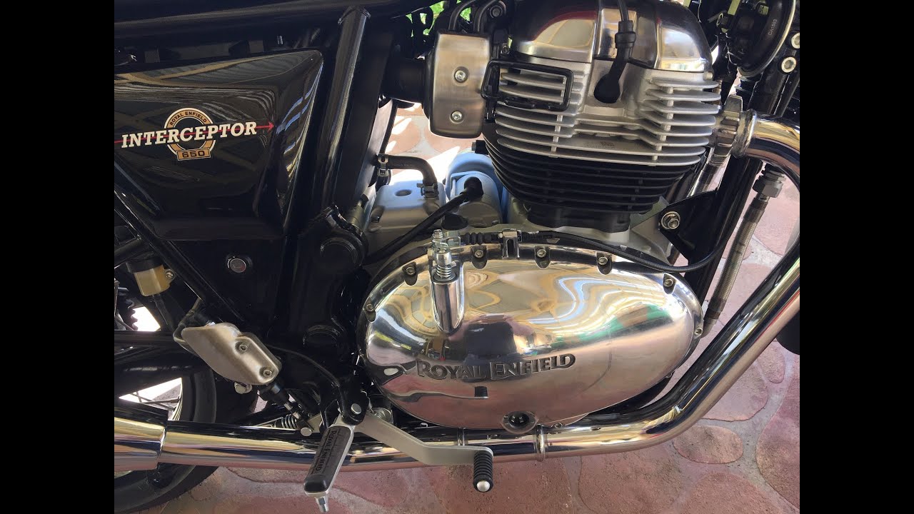 Royal Enfield 650 Interceptor foot peg Issues! YouTube
