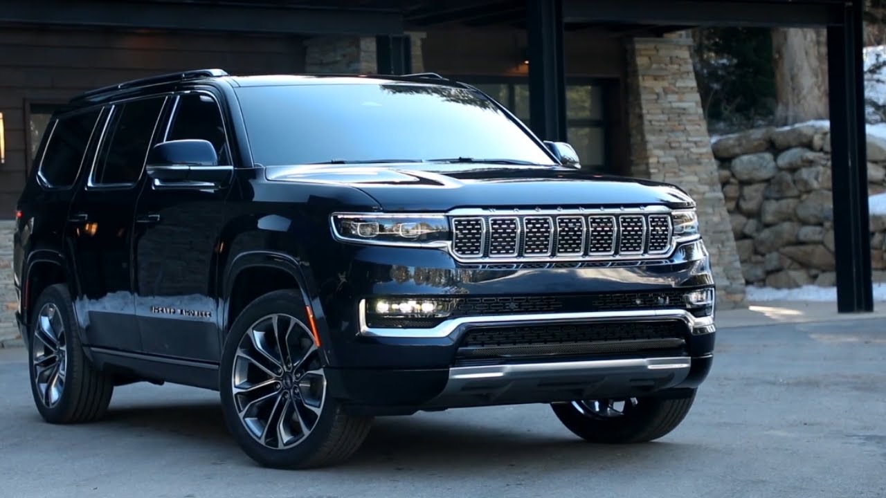 2022 Jeep Grand Wagoneer First Look New Large Luxury SUV YouTube 2022 Jeep Grand Wagoneer First Look New Large Luxury SUV YouTube
