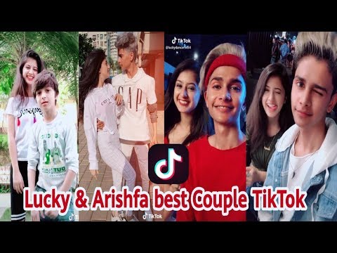 Lucky Dancer & Arishfa khan Best Couple TikTok video | TikTok Trending | Love Couple | Funny Couple