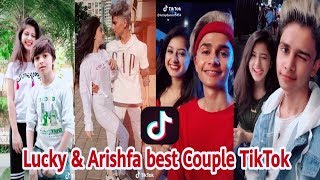 Lucky Dancer & Arishfa khan Best Couple TikTok video | TikTok Trending | Love Couple | Funny Couple