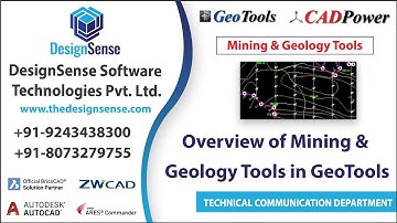 GeoTools Tutorials: Overview of Mining & Geology Tools in GeoTools | DesignSense Software