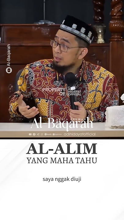 Ustadz Adi Hidayat : Al-Baqarah 286 #ustadzadihidayat #uah