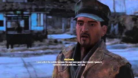 Mayor Mcready from Fallout 3 (all grown up) in Fallout 4