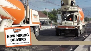 Consumers Concrete Hiring Drivers 2020