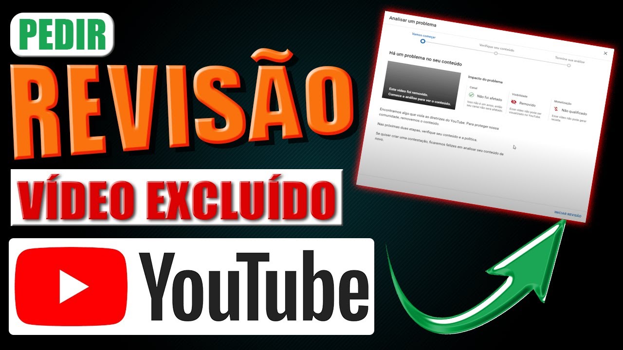 VÍDEOS REMOVIDO INJUSTAMENTE! Gostaria que meus vídeos fossem analisados  novamente para comprovação - Comunidade