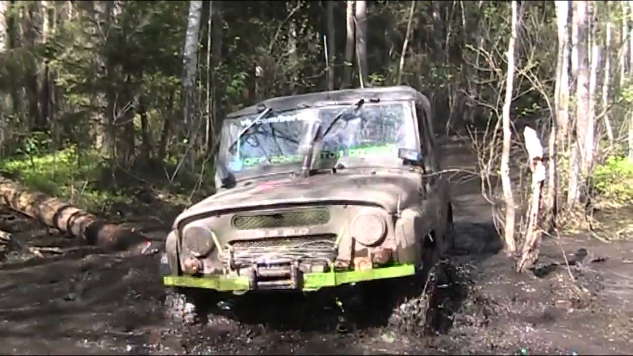 УАЗ как убить раздатку _ ДРЫГВА 2013 _ смерть раздаточной коробки - YouTube