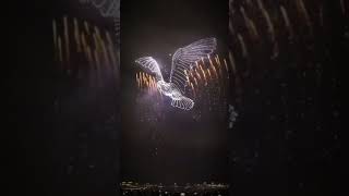 Spectacular Drone Dancing Show With Brilliant Lights #drone #automobile #uav
