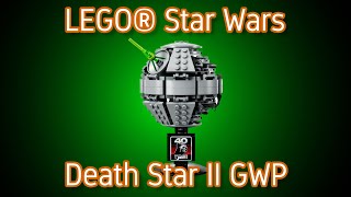 LEGO ® Star Wars GWP Death Star II (40591) | Detaillierte Besprechung und Bau