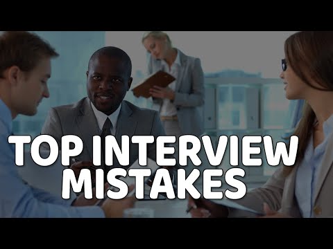 Top 10 Interview Starting Mistakes. And How to Avoid Them