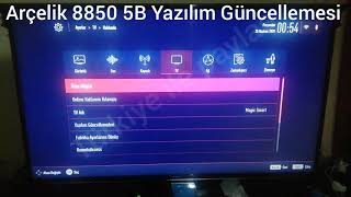 Arcelik 8850 5B Yazılım Güncellemesi