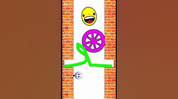 draw to smash..gaming short logic puzzle game level 1777 #drawtosmash #gamingshorts #logicpuzzles