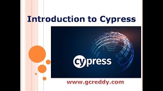 Introduction to Cypress | Software Testing Tool | Web Application Testing | G C Reddy | screenshot 5