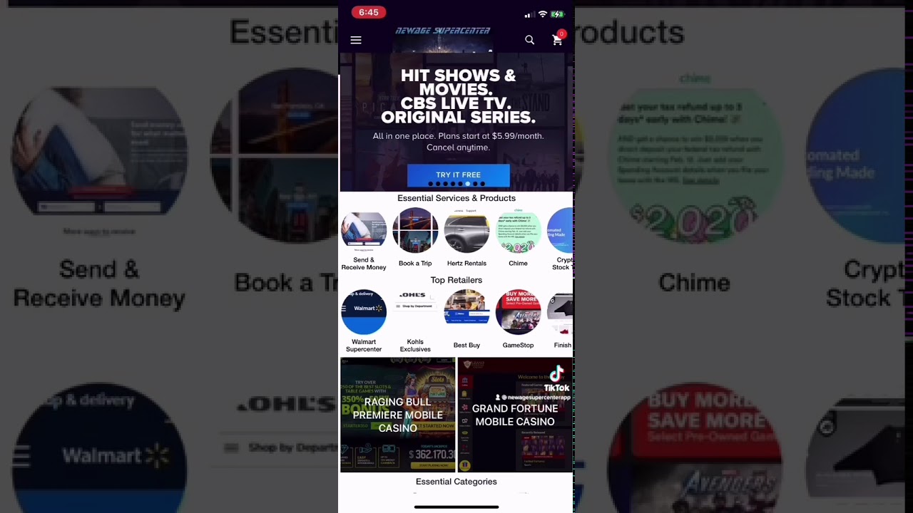 Download Newage Supercenter on the App Store & Google Play ; Shopping Discount Deals, Real Casino