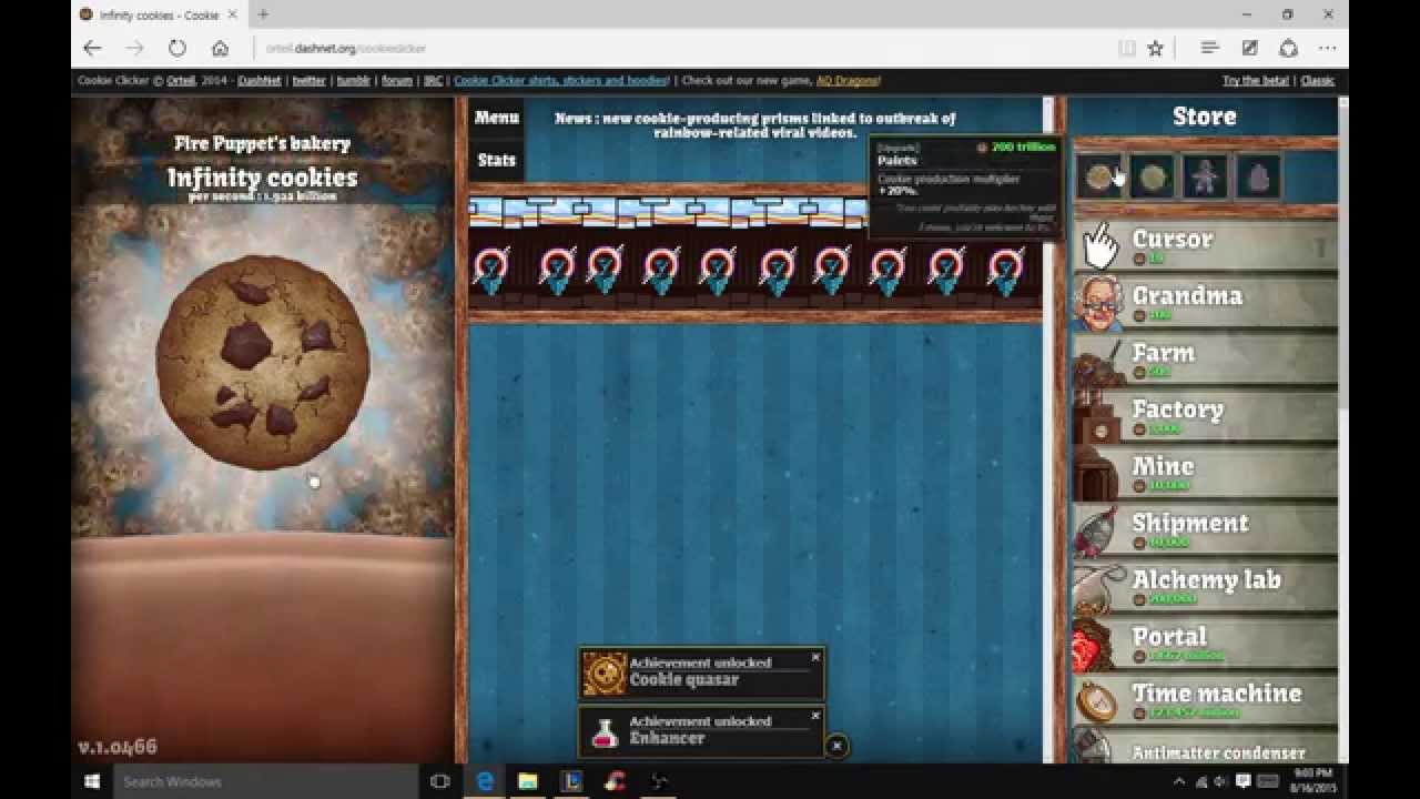 How to get free cookies on cookie clicker! (No download) - YouTube