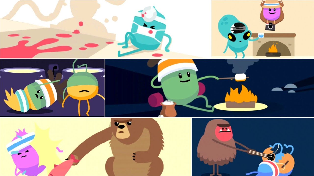 Dumb Ways To Die 2 All Deaths Part -1 - YouTube