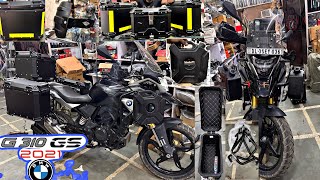 bmw gs 310 modified for touring | gs310 modification | bmw gs 310 side box