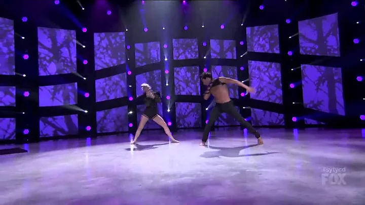Hailee and all star Robert SYTYCD top 6 season 12