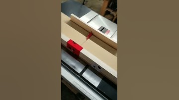 Mini 45° bevel cut sled. Made from scrap I had laying around the shop. #woodworking #jigs #tablesaw