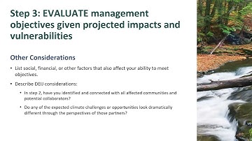 Adaptation Workbook - Step 3 EVALUATE goals and objectives